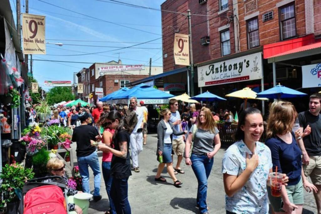 Italian Casetta In Thee Italian Market South Philly Apartment ฟิลาเดลเฟีย ภายนอก รูปภาพ